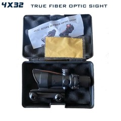 5X35 4X32 ACOG True Fiber Optic Red Green Cross Chevron Dot Tactical Sight Scope