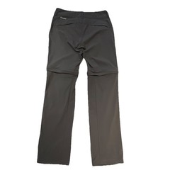 Columbia Gray Convertible Hiking Pants Size 8 with 96% Nylon 4% Elastane