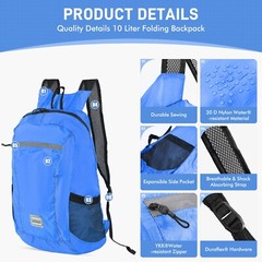 16L Hiking Backpack – Lightweight, Secure, and Versatile!