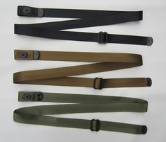 US Made NYLON 1 inch OD Green Black Tan Coyote M1 Carbine Rifle Sling 22 10/22