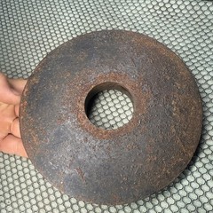 Weider International Single 2.5 kg 5.5 lb Olympic plate Weight change kilo Vtg