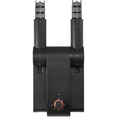 VEVOR 180° Foldable 2-Tube Shoe Dryer Boot Dryer with Heat Blower Black & Orange