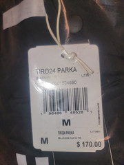 NEW ADIDAS MEN&rsquo;S TIRO 24 SOCCER WINTER PARKA JACKET~ SIZE MEDIUM #IJ7391