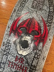 Vintage Powell Peralta Per Welinder Nordic Skull Skateboard Deck 1980s Original