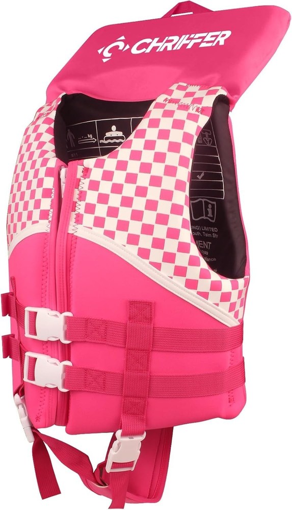 Kids Swim Vest for 20-70 Pounds Boys and Girls, Easy On/Off Zipper, Swimming …