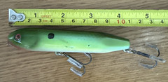 Unbranded « Walk The Dog » Topwater Tapered Tail Fishing Lure • Custom Painted