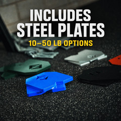 F&F Fitness Adjustable Weight Vest – Includes 2 F&F STEEL Weight Vest Plates