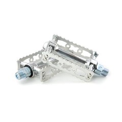 MKS Sylvan Touring Alloy Pedals Silver Pair 9/16in CrMo Spindle