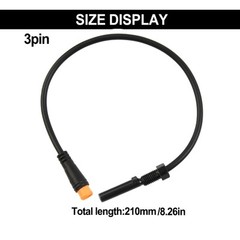 Ebike Induction Wire Brake Sensor Wire 2 Or 3PIN 21cm Black Plastic+Steel
