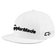 TaylorMade Mens Tour Preferred Flatbill Snapback Hat Qi35 Golf Cap – New 2025