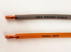 VBL6 Wire Cable 6GA 6&Prime; Black + 6GA 14&Prime; Red Positive and Negative for Car Truck