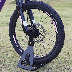 WEEROCK Bike Stand Floor Type Hub Mount Height Adjutable Steel Packing Black
