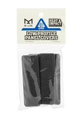 UTG Low Profile M-LOK Rubberized Non-slip Panel Rail Covers 3.15&Prime; Black 4/Pack