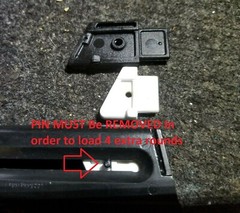 Generic 2PK (Sig Sauer 1911 22LR) & (ATI GSG 1911 22LR) Pistol +4 Round Follower