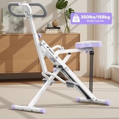MERACH R07 2in1 Rowing Machine Squat Exercise Gym Equipment Abs Fitness Trainer