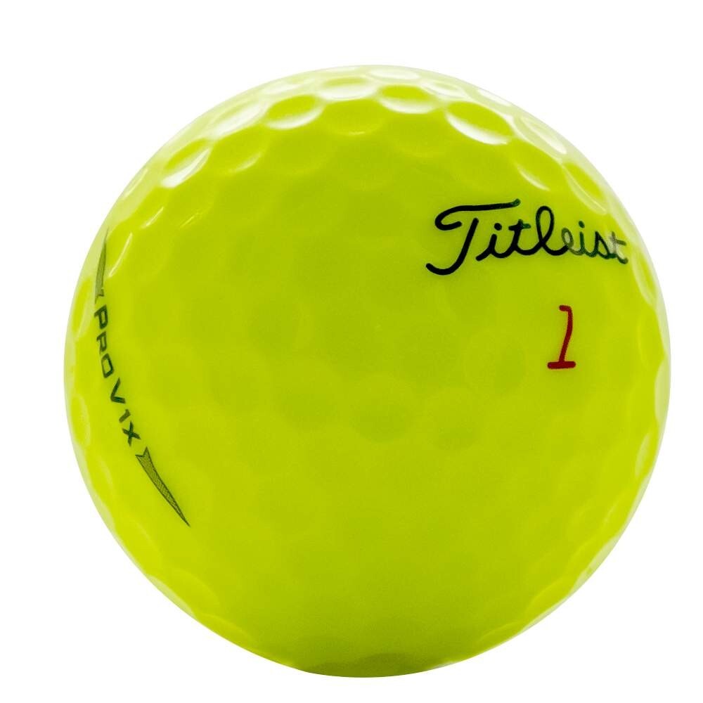 Titleist Pro V1X 2019/2020 Yellow AAAA Near Mint 50 Used Golf Balls 4A