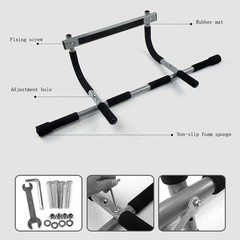 Heavy Duty Doorway Pull Up Bar No-Drill Multi-Function Home Gym Chin Up Bar