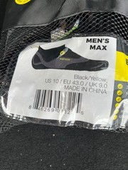 Body Glove Men&rsquo;s 3T Barefoot Max Beach Pool Water Shoes Black/GreyYellow Size 10