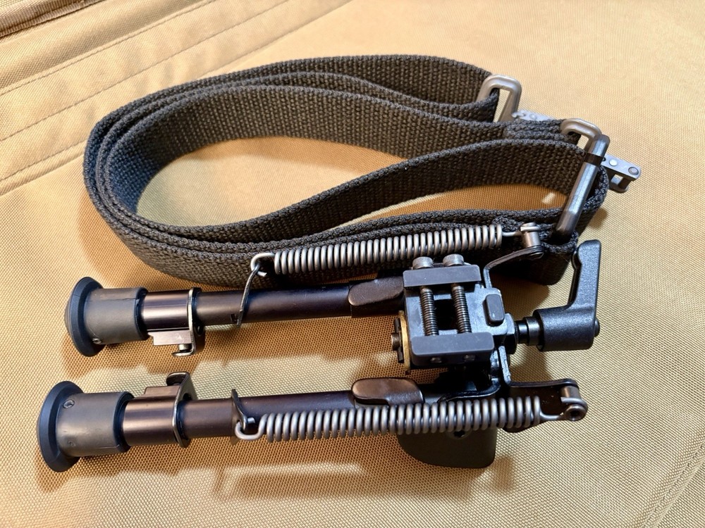 Badger Ordnance Enhanced Harris BRM-S Bipod Modern Sporting Rifle Mount, 534-01A