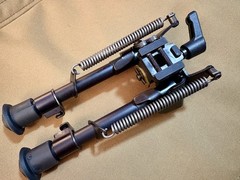 Badger Ordnance Enhanced Harris BRM-S Bipod Modern Sporting Rifle Mount, 534-01A