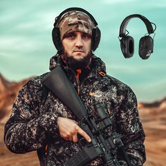 Walkers Razor Electronic Shooting Ear Muff Slim Shooting Anti-noise Earphone US