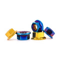 M4 M5 M6 M8 M10 M12 Flange Hex Nuts Stainless Steel, For Motorcycle Bike Locking