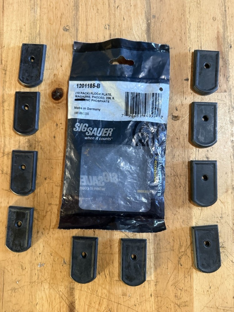 Sig Sauer P226 P229 Padded Base Plate Made In Germany 9/40/357. Read Description