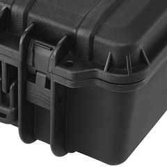 VEVOR Hard Pistol Cases with Pre-cut PU Foam Lockable Pistol Case for 6 Pistol