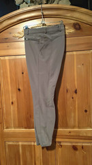 Pikeur women&rsquo;s grip seat breeches gray polyamide/elastane USA 34