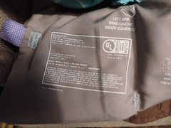 Floatie Vest Child less than 33 pounds Level 70 bouyancy Aid