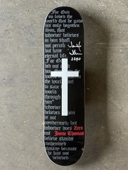 Zero ‘Cross&rsquo; Deck Signed by Jamie Thomas