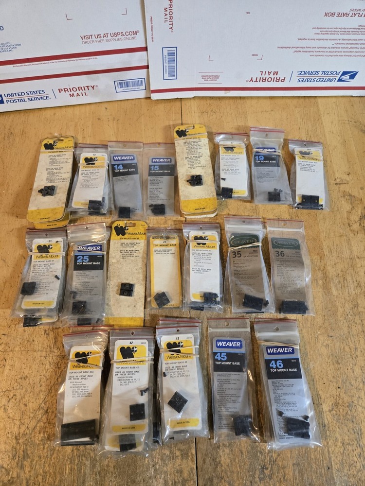 (1) weaver scope mount bases #12-46 (sold individually)