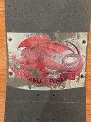 Vintage Powell Peralta Per Welinder Nordic Skull Skateboard Deck 1980s Original