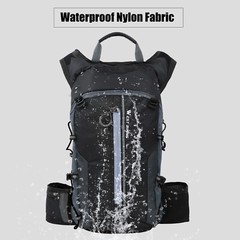 WEST BIKING Waterproof Bag Cycling Hiking Hydration Pack Backpack 10L Orange