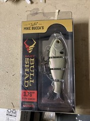 Catch Co Mike Bucca Baby Bull Shad Swimbait 3.75&Prime; 1/2 oz – Gizzard Shad