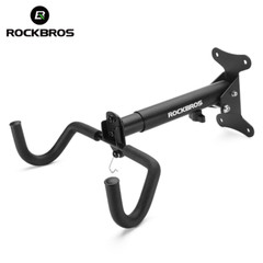 ROCKBROS Bicycle Storage Wall Mount Rack Hanger Steel Garage Space Saving Holder