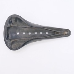 Unica Nitor Saddle Plastic Steel Rail Black Italy Cinelli Vintage