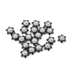 20Pcs 2.5*1.2cm Soft Plastic Golf Shoe Spikes Cleat Fast Twist For Adida Champ