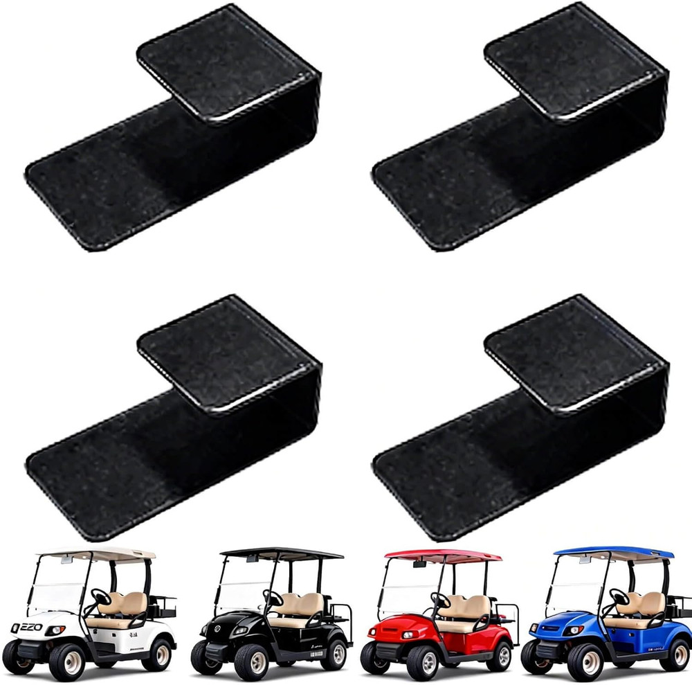 Golf Cart Floor Mat Clips Kit, Adjustable Mat Clips Universal Fit Ezgo/Club Car/