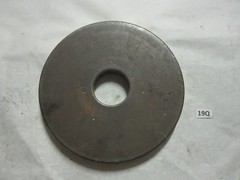 Two Plates Pair 5 KG Steel UESAKA CNC Machined Bumper Billet Weight Plate
