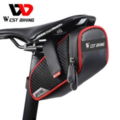 WEST BIKING Waterproof Bicycle Saddle Bag MTB Road Bike Cycling Seat Tail Bag