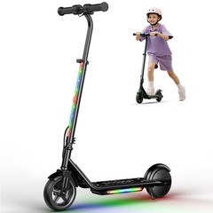 Electric Scooter Kids Ages 6-12 3 Speeds 150W Dual Brake E-Scooter Adjustable