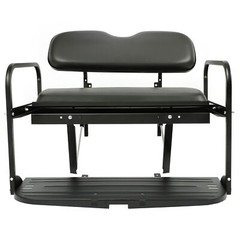 Golf Cart Flip Folding Rear Back Seat Kit For Yamaha Drive G29 2007-2016