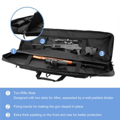 Rifle Case Bag Durable Tactical Carbine Gun Pistol Storage Heavy Duty Carry Bag