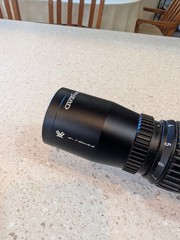 Vortex Copperhead 4x-12X x 44 scope + Vortex 1&Prime; rings — NEAR MINT