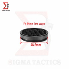 Sunshade Protective 44MM/50MM/56MM killflash Cover Rifle Scope Lens Cap 3 Sizes