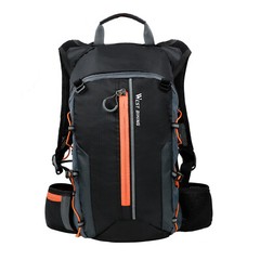 WEST BIKING Waterproof Bag Cycling Hiking Hydration Pack Backpack 10L Orange