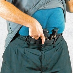Clip & Carry STRAPT-TAC Belly Band Holster ~ Works w/ any IWB Kydex Gun Holster