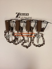 4 Powder Coated ZTRAP Dog Proof Coon Traps Trapping Raccoon NEW SALE + setter