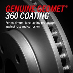 Evolution Fully Coated Rear Brake Rotor For Cadillac Escalade 2021-24